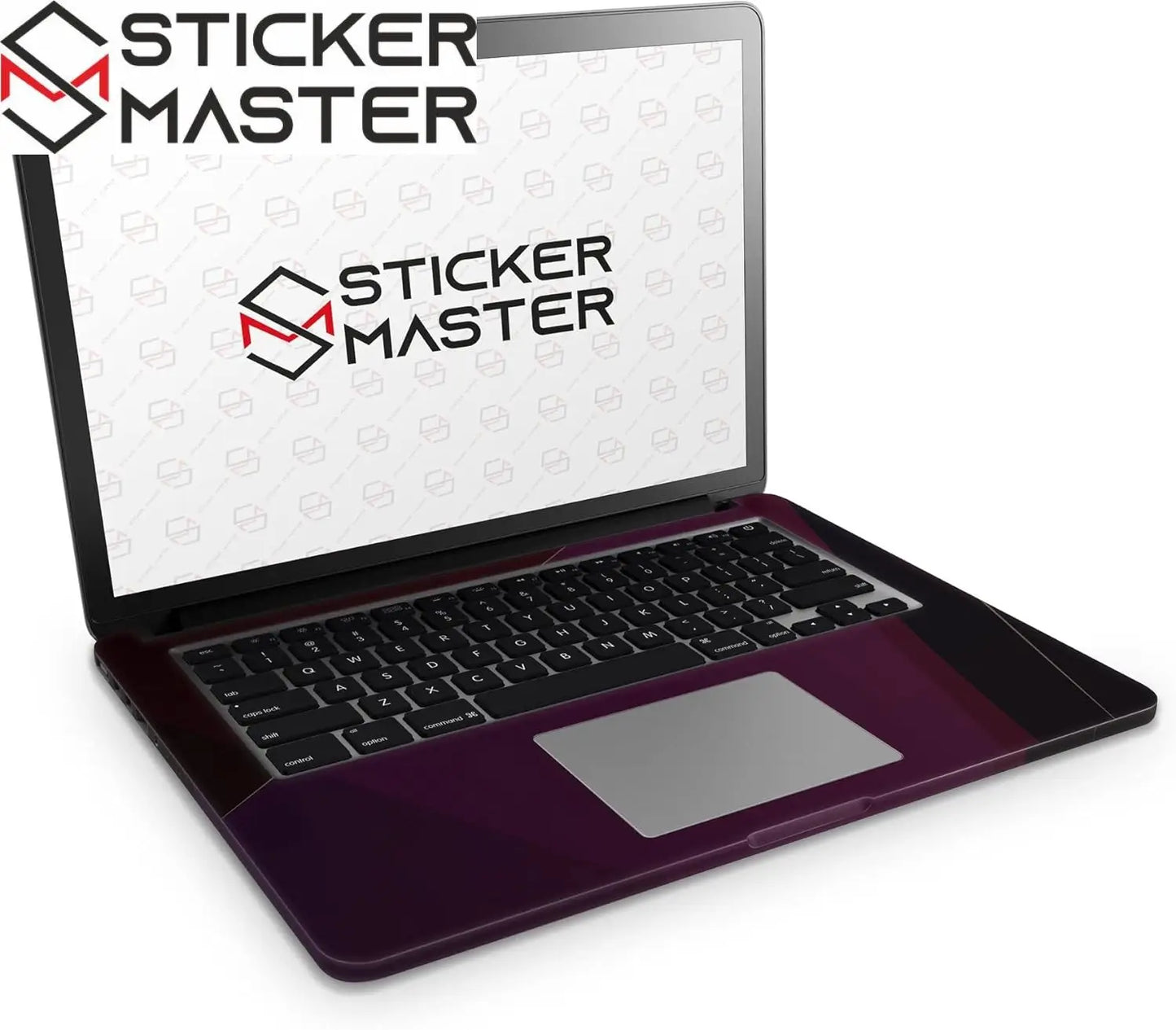 Sticker Master Futuristic Red Evrensel Sticker Dizüstü Bilgisayar Vinil Sticker Decal 12" 13" 13.3" 14" 15" 15.4" 15.6 inç Dizüstü Bilgisayar Çıkartma Koruyucu Macbook Asus Acer Hp Lenovo Huawei Dell İçin - Sticker Master