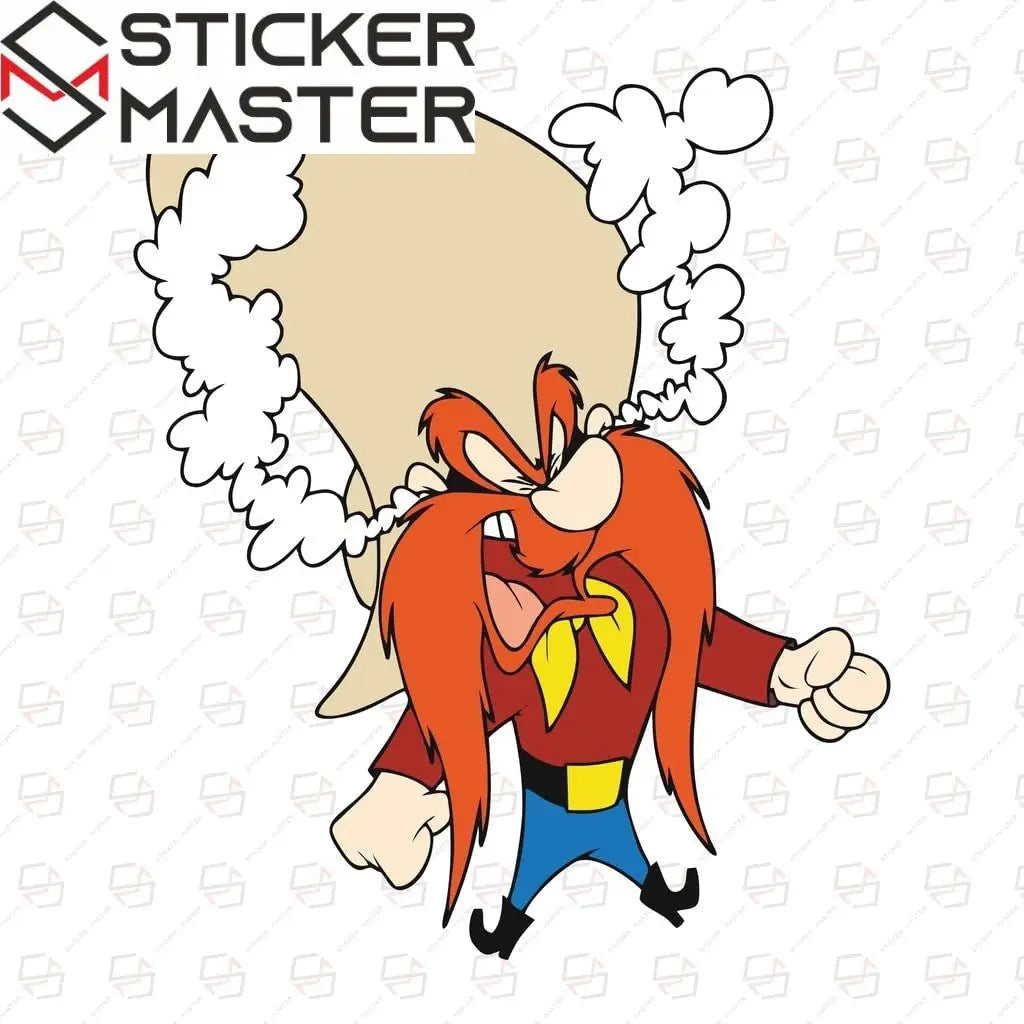 Sticker Master Küfürbaz Haydo Sticker Araba Oto Etiket Çıkartma Motor PC Bilgisayar 11 X 13 Cm