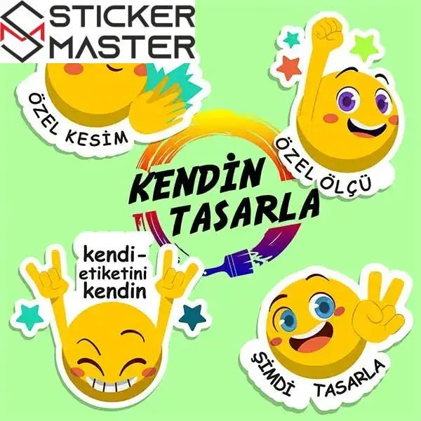 Sticker Master Kişiye Özel Motorsiklet,Kask,Laptop,Motor Ve Oto.Suv,Araç Sticker Sticker Master