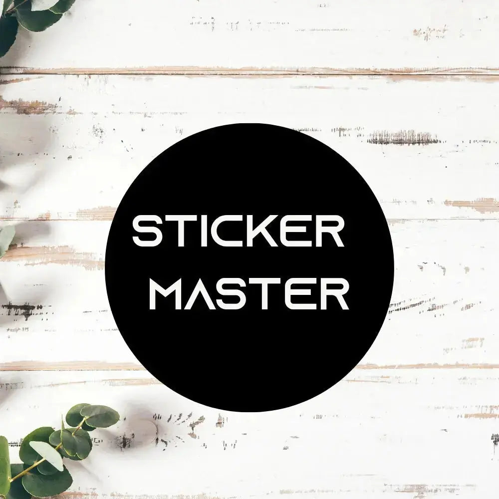 Sticker Master Kişiye Özel Motorsiklet,Kask,Laptop,Motor Ve Oto.Suv,Araç Sticker Sticker Master