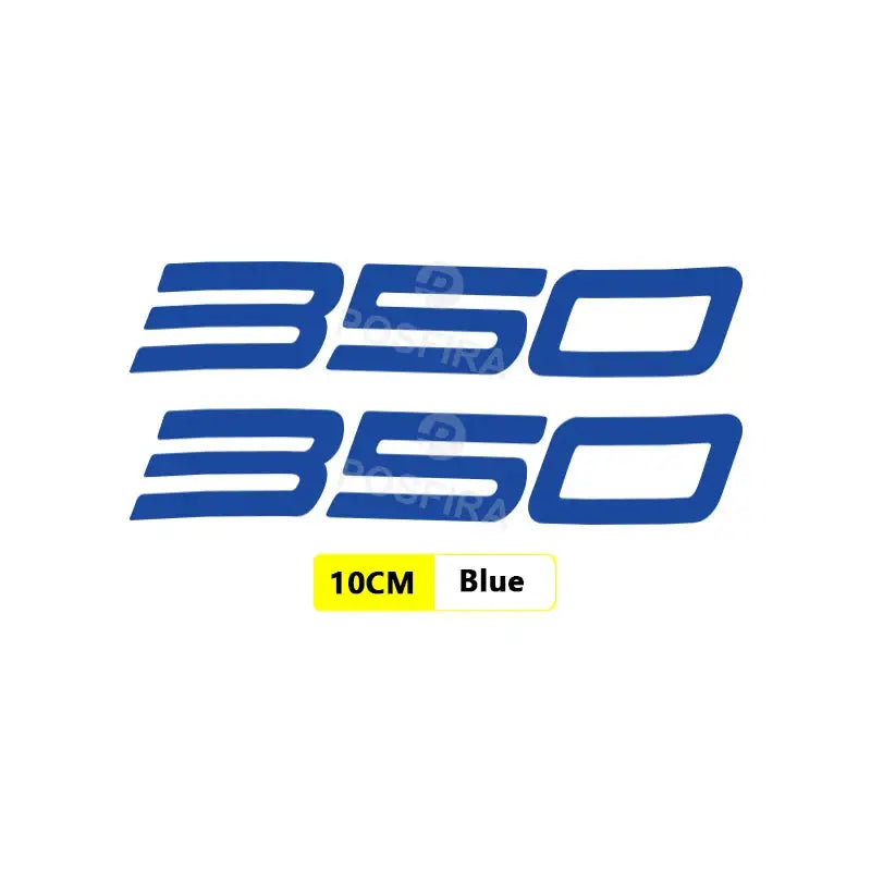 Kymco Downtown 350i Sticker | 2015-2020 Uyumlu 350 Model Yazısı (Çift) Sticker Master