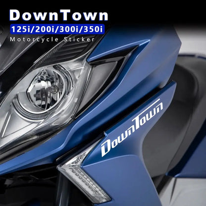 Kymco Downtown Sticker | 125i, 200i, 300i ve 350i Uyumlu Yan Grenaj Yazısı Sticker Master