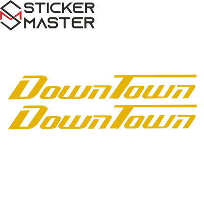 Kymco Downtown Sticker | 125i, 200i, 300i ve 350i Uyumlu Yan Grenaj Yazısı Sticker Master