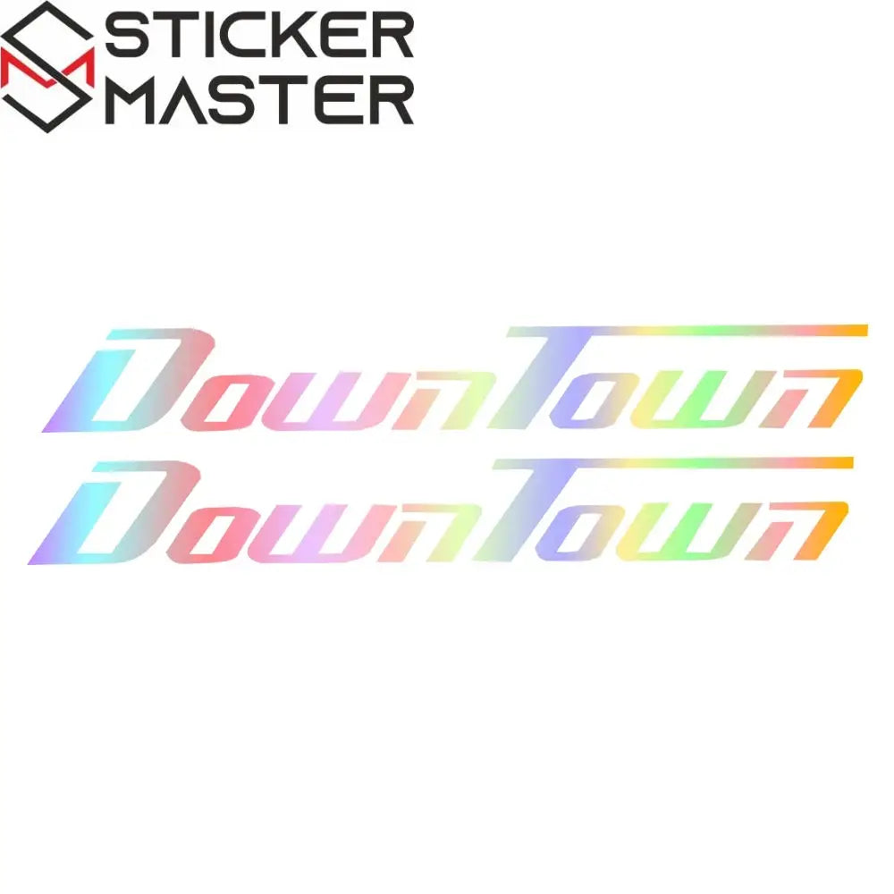 Kymco Downtown Sticker | 125i, 200i, 300i ve 350i Uyumlu Yan Grenaj Yazısı Sticker Master