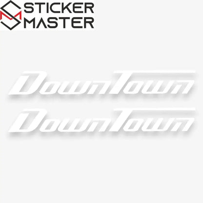 Kymco Downtown Sticker | 125i, 200i, 300i ve 350i Uyumlu Yan Grenaj Yazısı Sticker Master