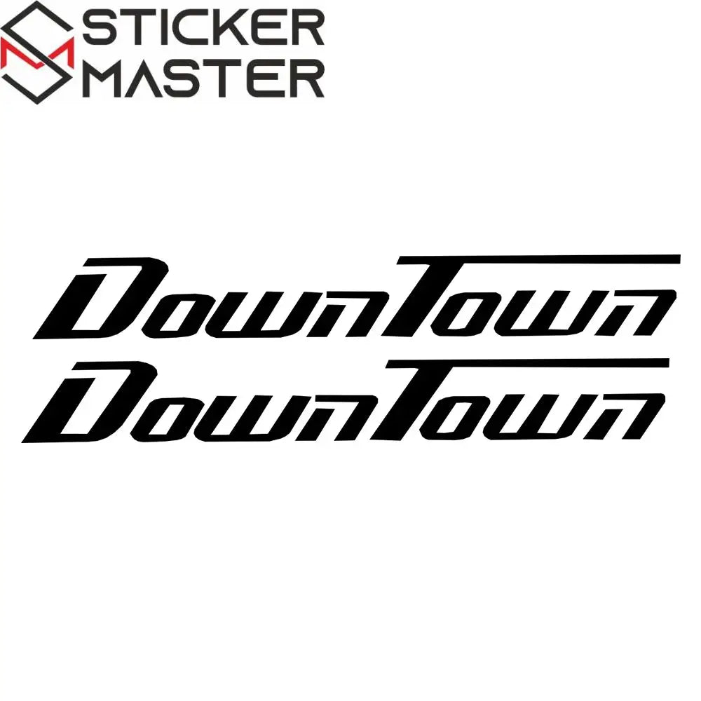 Kymco Downtown Sticker | 125i, 200i, 300i ve 350i Uyumlu Yan Grenaj Yazısı Sticker Master