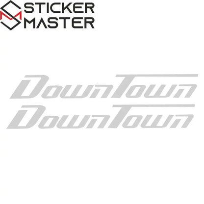 Kymco Downtown Sticker | 125i, 200i, 300i ve 350i Uyumlu Yan Grenaj Yazısı Sticker Master