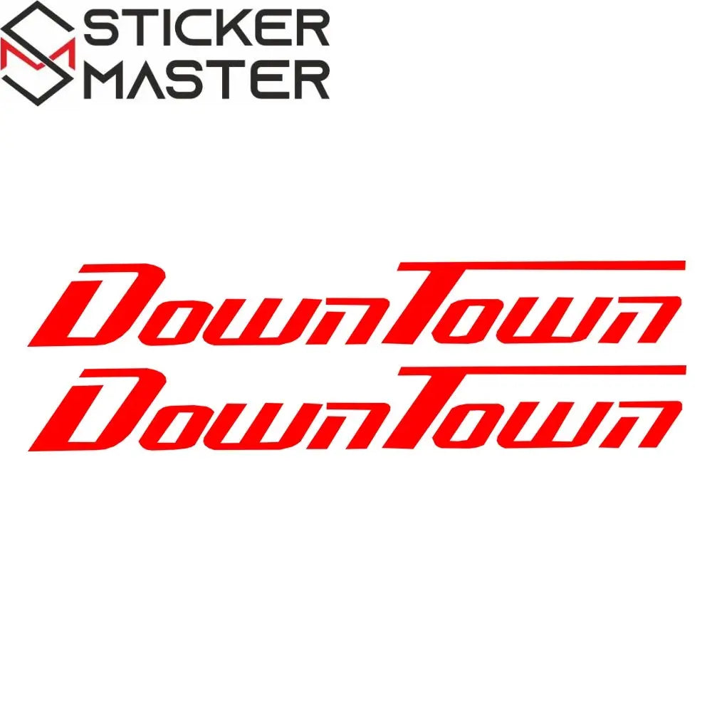 Kymco Downtown Sticker | 125i, 200i, 300i ve 350i Uyumlu Yan Grenaj Yazısı Sticker Master