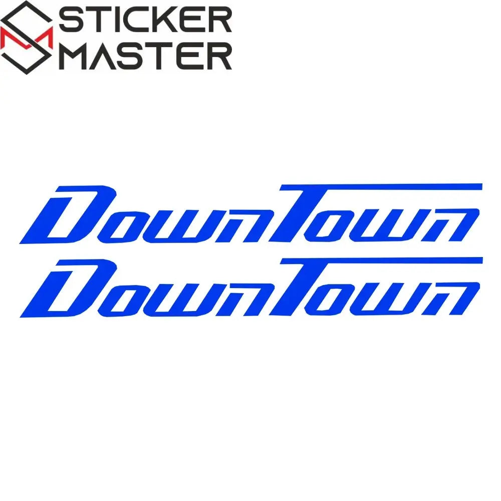 Kymco Downtown Sticker | 125i, 200i, 300i ve 350i Uyumlu Yan Grenaj Yazısı Sticker Master