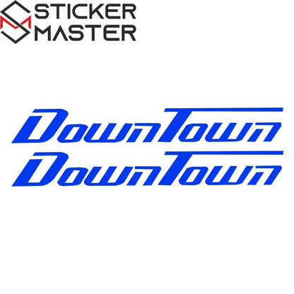 Kymco Downtown Sticker | 125i, 200i, 300i ve 350i Uyumlu Yan Grenaj Yazısı Sticker Master