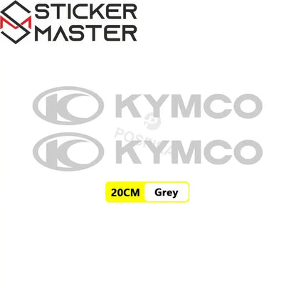 Kymco Sticker Seti | Downtown, Agility ve AK 550 İçin Logo Amblem Paketi Sticker Master