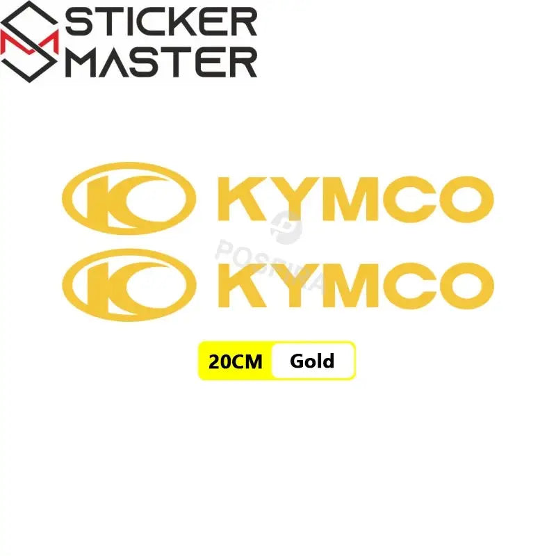 Kymco Sticker Seti | Downtown, Agility ve AK 550 İçin Logo Amblem Paketi Sticker Master