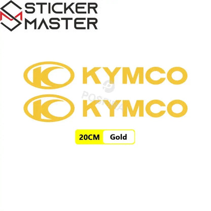 Kymco Sticker Seti | Downtown, Agility ve AK 550 İçin Logo Amblem Paketi Sticker Master