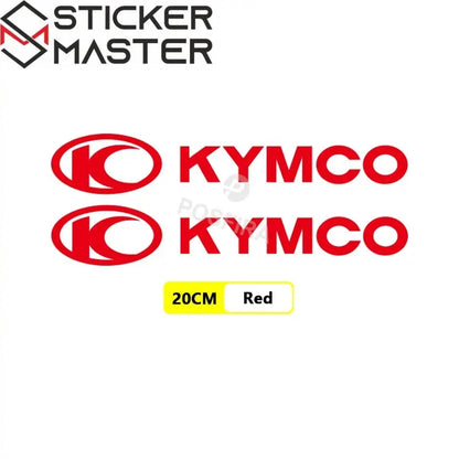 Kymco Sticker Seti | Downtown, Agility ve AK 550 İçin Logo Amblem Paketi Sticker Master
