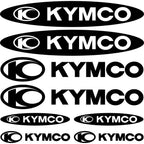 Sticker Master Kymco Sponsor Set Oto Motor Araba Sticker