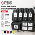 Lastik Saklama ve Değişim Etiket Seti 16 Parça