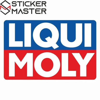 Sticker Master Liqui Moly Oto Off Road Sticker Seti Motor, Kask, Laptop, Araba, Oto Araç İçin Dayanıklı Etiket Decal 15 Cm Sticker Master
