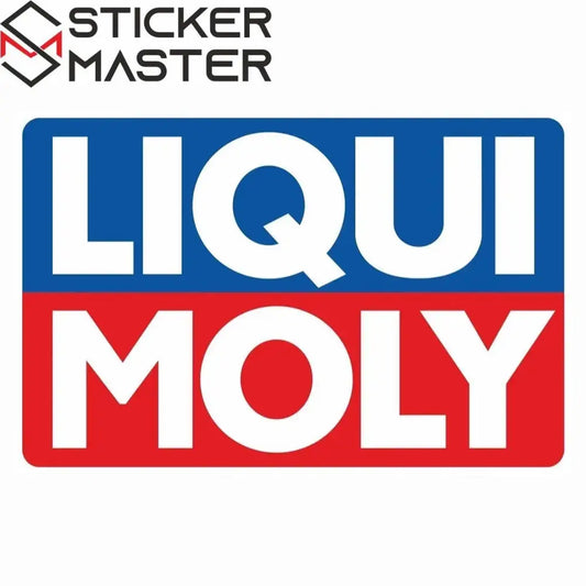 Sticker Master Liqui Moly Oto Off Road Sticker Seti Motor, Kask, Laptop, Araba, Oto Araç İçin Dayanıklı Etiket Decal 15 Cm Sticker Master