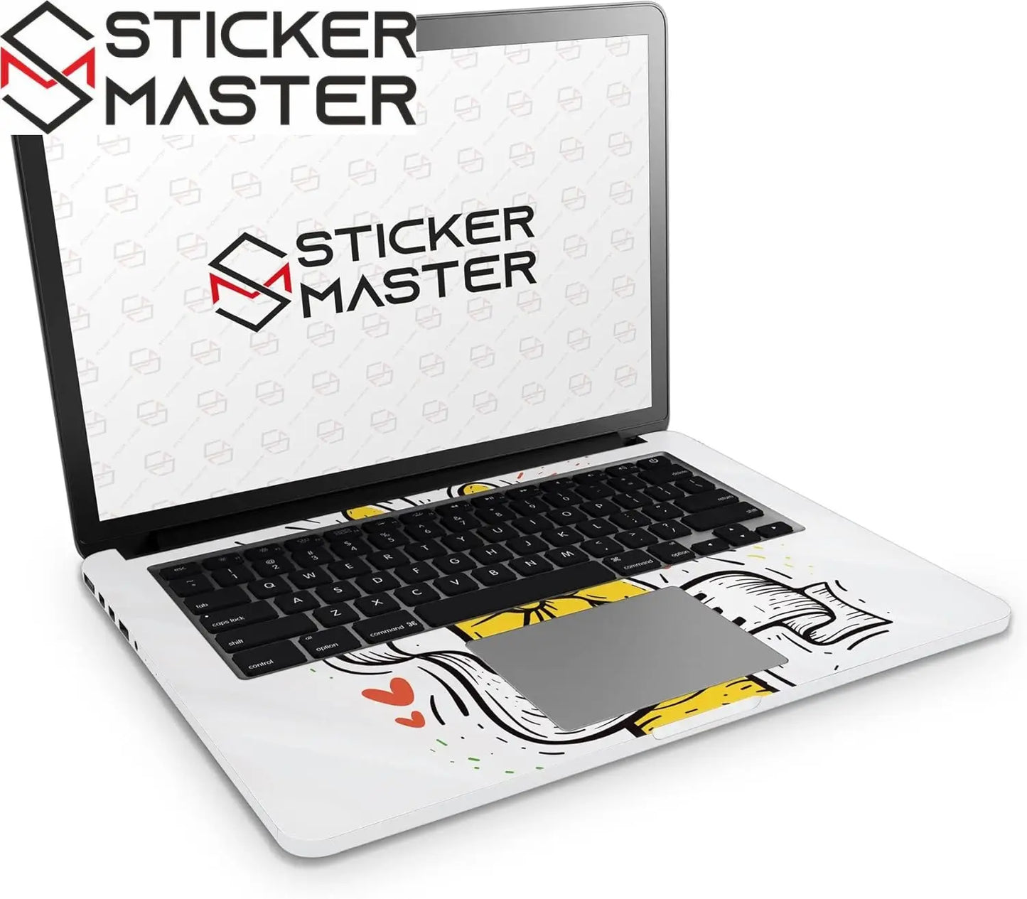 Sticker Master Love Peace Evrensel Sticker Dizüstü Bilgisayar Vinil Sticker Decal 12" 13" 13.3" 14" 15" 15.4" 15.6 inç Dizüstü Bilgisayar Çıkartma Koruyucu Macbook Asus Acer Hp Lenovo Huawei Dell İçin - Sticker Master