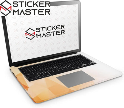 Sticker Master Low Poly Evrensel Sticker Dizüstü Bilgisayar Vinil Sticker Decal 12" 13" 13.3" 14" 15" 15.4" 15.6 inç Dizüstü Bilgisayar Çıkartma Koruyucu Macbook Asus Acer Hp Lenovo Huawei Dell İçin - Sticker Master