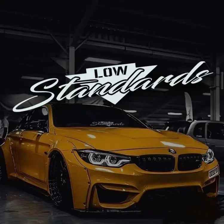 Low Standards Ön Cam Sticker | Modifiye ve Basık Araç Sticker Master