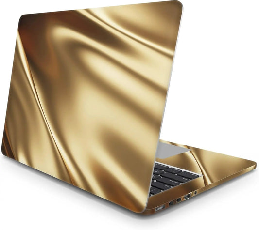Sticker Master Luxury Golden Evrensel Sticker Dizüstü Bilgisayar Vinil Sticker Decal 12" 13" 13.3" 14" 15" 15.4" 15.6 inç Dizüstü Bilgisayar Çıkartma Koruyucu Macbook Asus Acer Hp Lenovo Huawei Dell İçin - Sticker Master