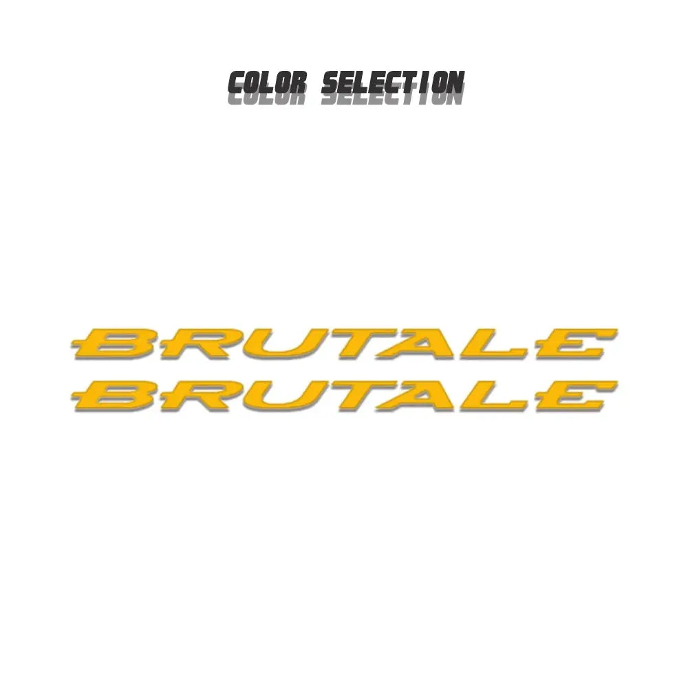 MV Agusta Brutale Motosiklet Tank Kask Sticker | Sticker Master Sticker Master