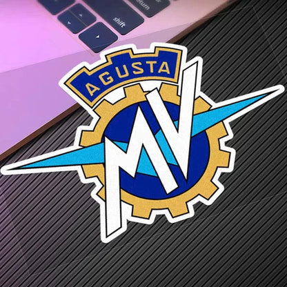 MV Agusta Motosiklet Kask Sticker | Sticker Master Sticker Master