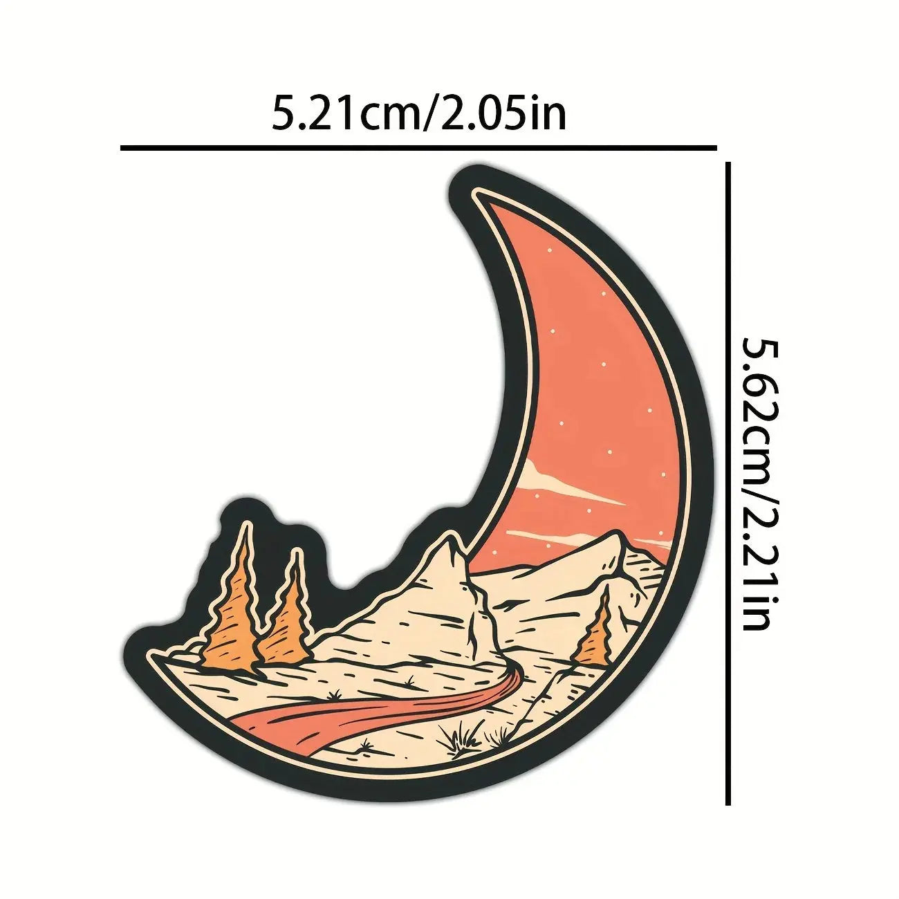 Sticker Master Adventure Su Geçirmez Vinil Çıkartmalar Su Şişeleri, Dizüstü Bilgisayarlar, Kamp Ekipmanları, Seyahat, Yürüyüş, Doğa, Açık Hava, Yetişkinler ve Gençler İçin Çıkartma Paketi - Sticker Master