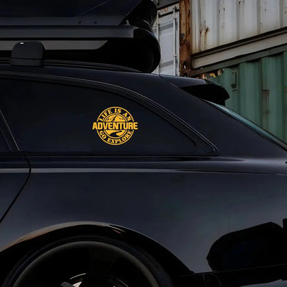 Life Is An Adventure Go Explore Macera Stickerı | Sticker Master - Sticker Master