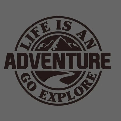 Life Is An Adventure Go Explore Macera Stickerı | Sticker Master - Sticker Master