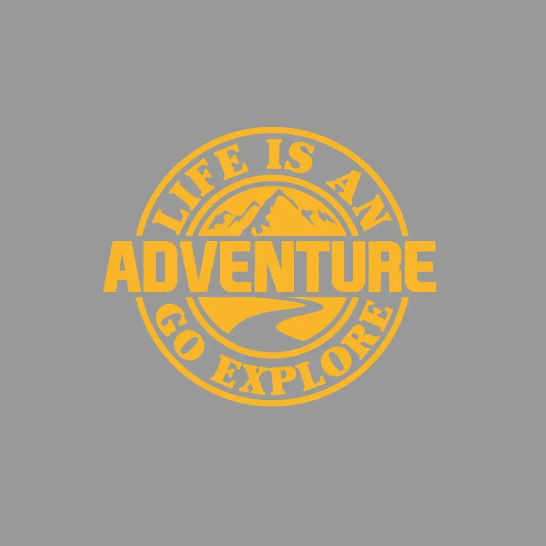 Life Is An Adventure Go Explore Macera Stickerı | Sticker Master - Sticker Master