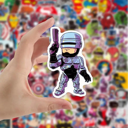 Marvel Avengers Sticker Seti 50 Parça Süper Kahramanlar | Sticker Master - Sticker Master