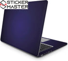 Mat Mor Laptop Sticker Düz Renk Tasarım Seti | Sticker Master