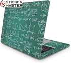 Matematik Formüllü Laptop Sticker Math Background | Sticker Master