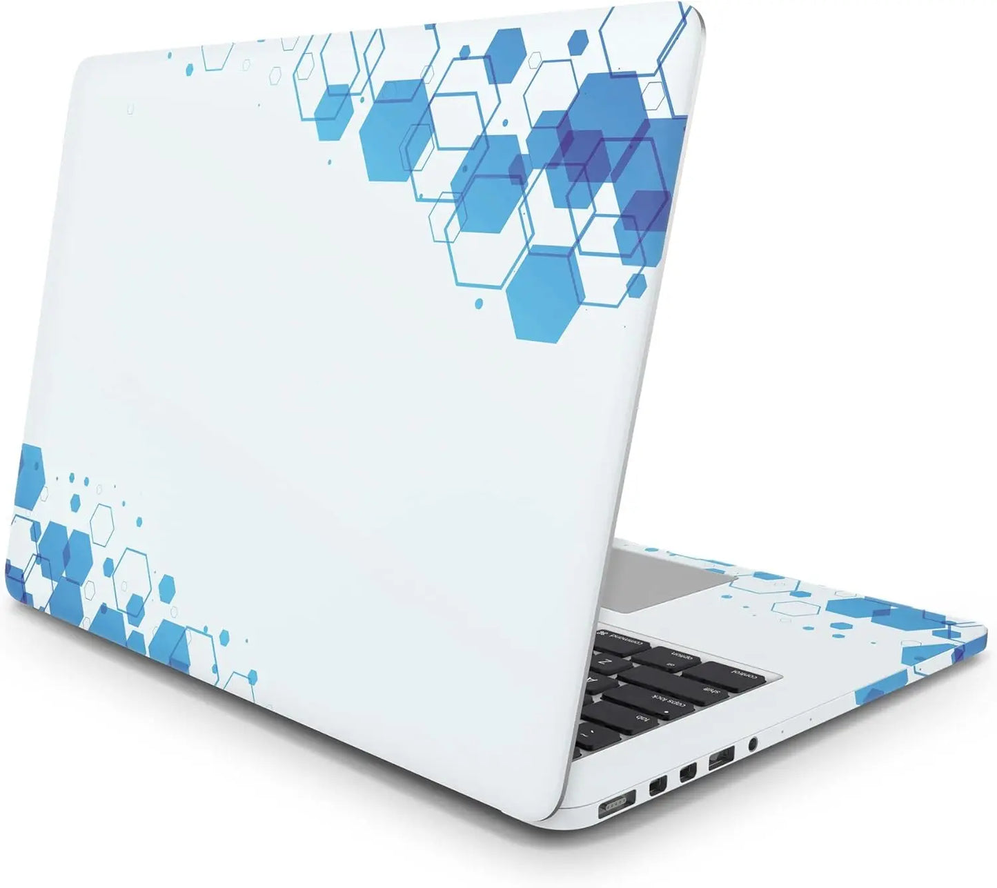 Sticker Master Hexagonal Cut Evrensel Sticker Dizüstü Bilgisayar Vinil Sticker Decal 12" 13" 13.3" 14" 15" 15.4" 15.6 inç Dizüstü Bilgisayar Çıkartma Koruyucu Macbook Asus Acer Hp Lenovo Huawei Dell İçin - Sticker Master
