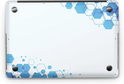 Sticker Master Hexagonal Cut Evrensel Sticker Dizüstü Bilgisayar Vinil Sticker Decal 12" 13" 13.3" 14" 15" 15.4" 15.6 inç Dizüstü Bilgisayar Çıkartma Koruyucu Macbook Asus Acer Hp Lenovo Huawei Dell İçin - Sticker Master