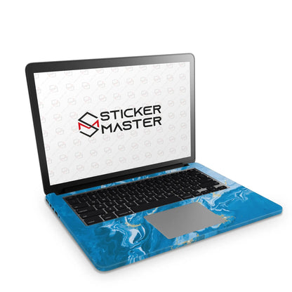 Sticker Master Colorful Marble Evrensel Sticker Dizüstü Bilgisayar Vinil Sticker Decal  12" 13" 13.3" 14" 15" 15.4" 15.6 inç Dizüstü Bilgisayar Çıkartma Koruyucu Macbook Asus Acer Hp Lenovo Huawei Dell İçin - Sticker Master