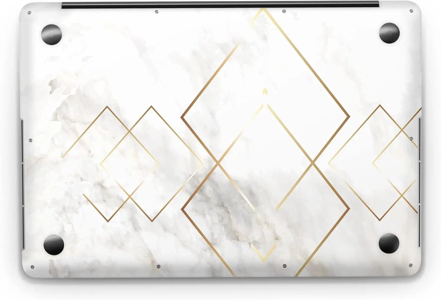 Sticker Master Golden Marble 2 Evrensel Sticker Dizüstü Bilgisayar Vinil Sticker Decal 12" 13" 13.3" 14" 15" 15.4" 15.6 inç Dizüstü Bilgisayar Çıkartma Koruyucu Macbook Asus Acer Hp Lenovo Huawei Dell İçin - Sticker Master