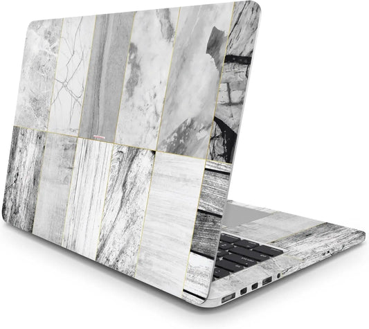 Sticker Master Marble 1 Evrensel Sticker Dizüstü Bilgisayar Vinil Sticker Decal 12" 13" 13.3" 14" 15" 15.4" 15.6 inç Dizüstü Bilgisayar Çıkartma Koruyucu Macbook Asus Acer Hp Lenovo Huawei Dell İçin - Sticker Master