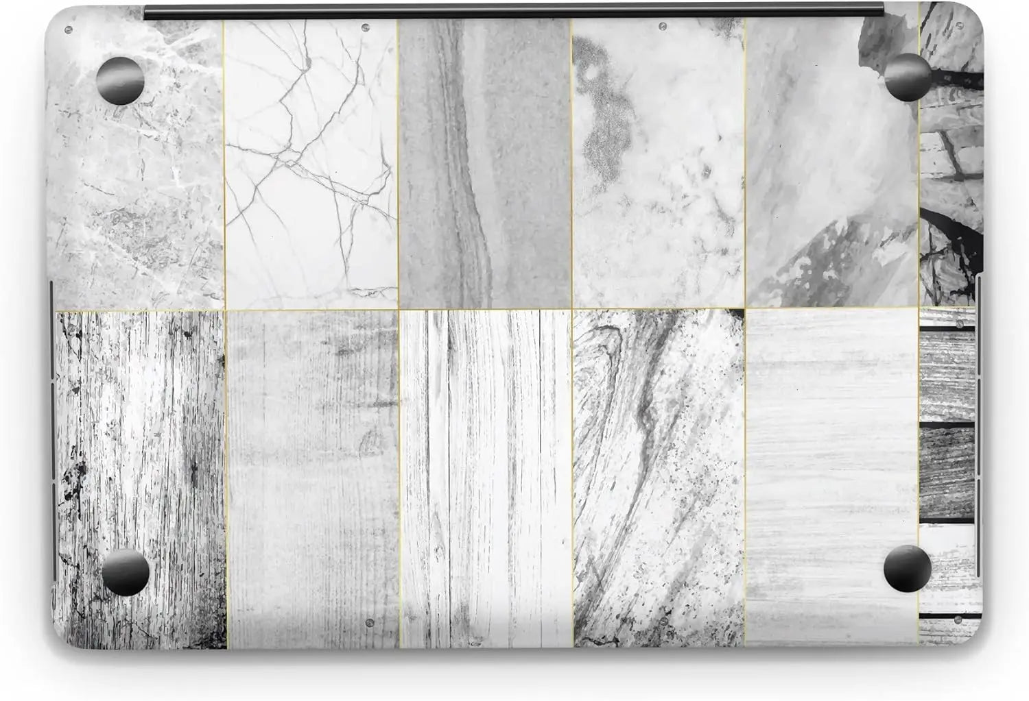 Sticker Master Marble 1 Evrensel Sticker Dizüstü Bilgisayar Vinil Sticker Decal 12" 13" 13.3" 14" 15" 15.4" 15.6 inç Dizüstü Bilgisayar Çıkartma Koruyucu Macbook Asus Acer Hp Lenovo Huawei Dell İçin - Sticker Master