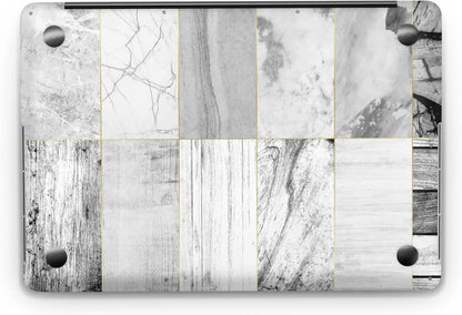 Sticker Master Marble 1 Evrensel Sticker Dizüstü Bilgisayar Vinil Sticker Decal 12" 13" 13.3" 14" 15" 15.4" 15.6 inç Dizüstü Bilgisayar Çıkartma Koruyucu Macbook Asus Acer Hp Lenovo Huawei Dell İçin - Sticker Master