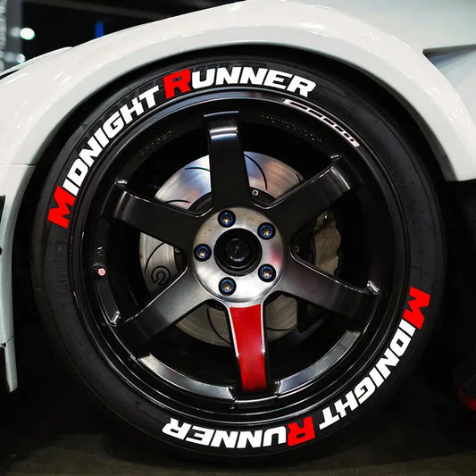 Midnight Runner Lastik Sticker Seti Çıkartma | Sticker Master - Sticker Master