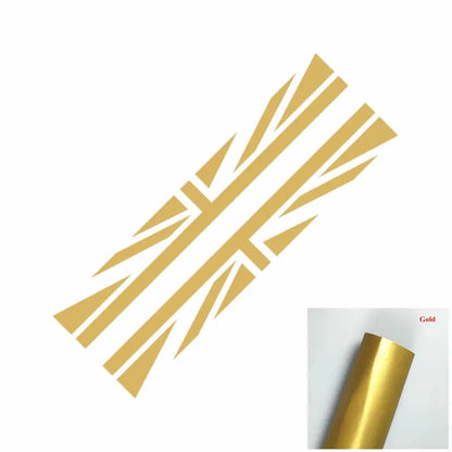 Mini Cooper Kaput Şeridi | R56, F56 ve Tüm Modeller İçin Union Jack Bonnet Stripe Sticker Master