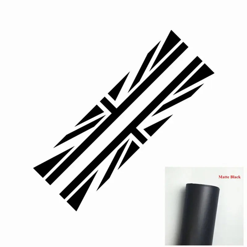 Mini Cooper Kaput Şeridi | R56, F56 ve Tüm Modeller İçin Union Jack Bonnet Stripe Sticker Master