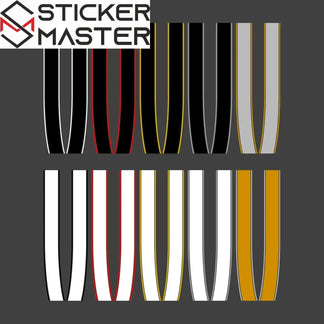 Mini Cooper Kaput Şerit Sticker Seti - Sticker Master - Sticker Master