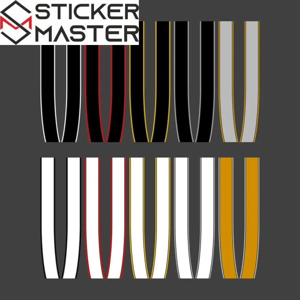 Mini Cooper Kaput Şerit Sticker Seti - Sticker Master - Sticker Master