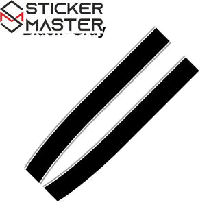 Mini Cooper Kaput Şerit Sticker Seti - Sticker Master - Sticker Master