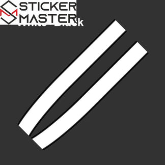 Mini Cooper Kaput Şerit Sticker Seti - Sticker Master - Sticker Master