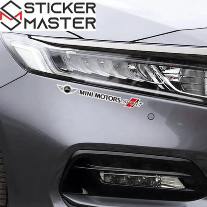 Mini Cooper Uyumlu Detay Sticker | 4'lü Ayna ve Jant Seti Sticker Master